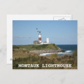 IMG_1012, MONTAUK LIGHTHOUSE BRIEFKAART (Voorkant / Achterkant)