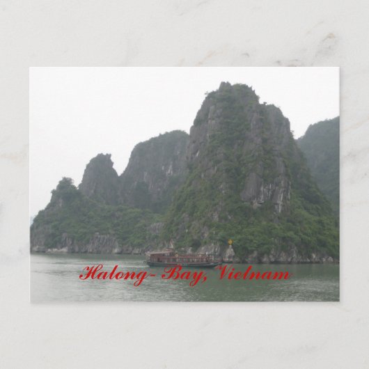 IMG_1661, Halong-Bay, Vietnam Briefkaart (Voorkant)