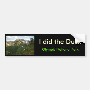 IMG_2120, ik deed de Duck, Olympisch Nationaal Par Bumpersticker
