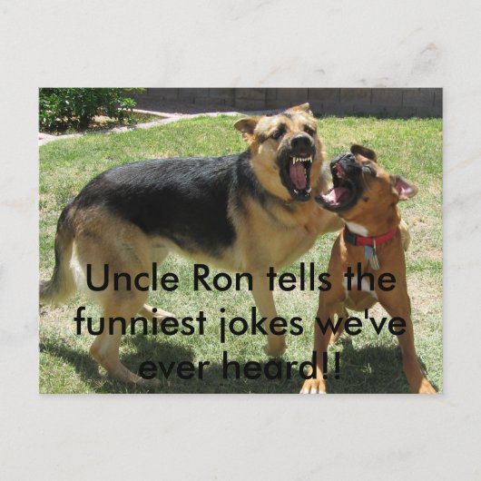 IMG_2252, oom Ron vertelt de grappigste grappen di Briefkaart (Voorkant)