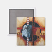 IMG_2593witte buffel Magneet (Voorkant / Achterkant)