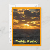 IMG_2860, Florida Sunrise Briefkaart (Voorkant / Achterkant)
