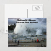 IMG_4274, Waikorohihi Geyser Rotorua, Nieuw-Zeelan Briefkaart (Voorkant / Achterkant)
