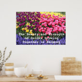 IMG_5044, De schoonheid en de Sterkte van Kleuren  Poster (Keuken)