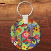 IMG_5319 Birds of Panama Mola Sleutelhanger (Voorkant)