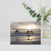 IMG_5899, "Huntington Beach California" Briefkaart (Staand voorkant)