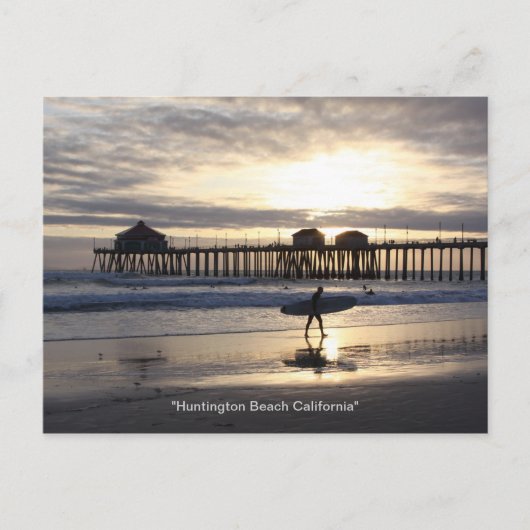 IMG_5899, "Huntington Beach California" Briefkaart (Voorkant)