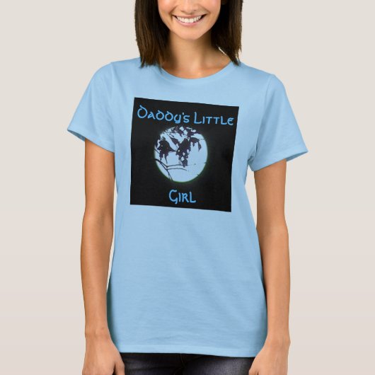 IMGA0367_edited, Papa's LittleGirl T-shirt (Voorkant)