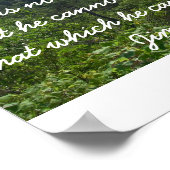 IMGP0118: "Hij is geen dwaas die geeft wat hij kan Poster (Hoek)