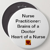 imgres.jpeg, verpleegkundigen:hersenen van een Doc Ronde Button 6,0 Cm (Voorkant /achterkant)