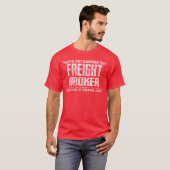 Imhat legendarische vrachtmakelaar retro t-shirt (Voorkant volledig)