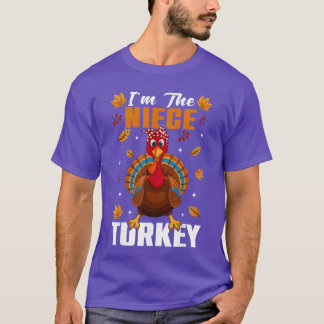 Imhe Nieceurkey Family Matching Happyhanksgiving f T-shirt