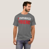 Imhe Paparazzi Vriend grappig T-shirt (Voorkant volledig)