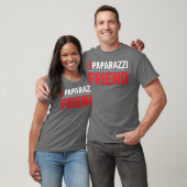 Imhe Paparazzi Vriend grappig T-shirt (Unisex)
