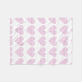 IMHM Heart Blanket (klein) Fleece Deken (Voorkant (Horizontaal))