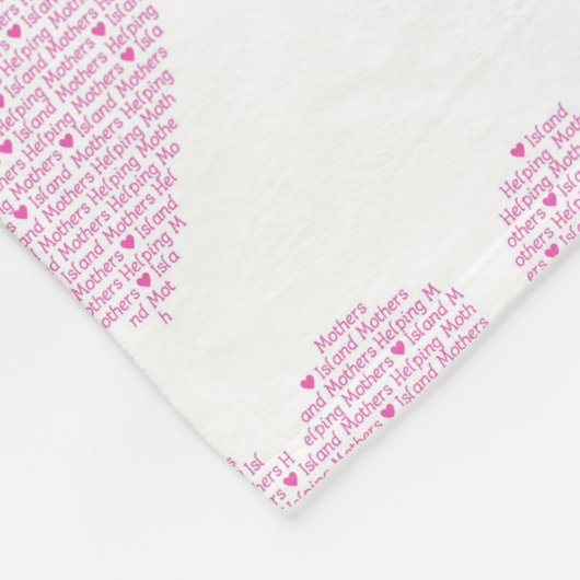 IMHM Heart Blanket (klein) Fleece Deken (Hoek)