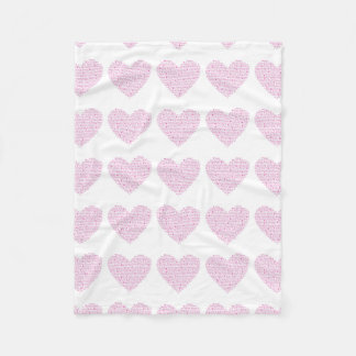 IMHM Heart Blanket (klein) Fleece Deken