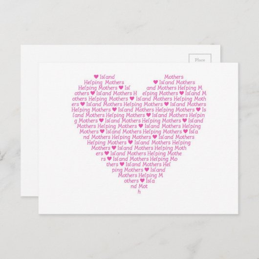 IMHM Heart Briefkaart (Voorkant / Achterkant)