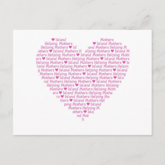 IMHM Heart Briefkaart (Voorkant)