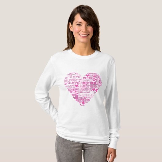 IMHM Heart Long-hoeve Shirt (Voorkant volledig)