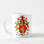 Imhof Family Crest Koffiemok (Links)