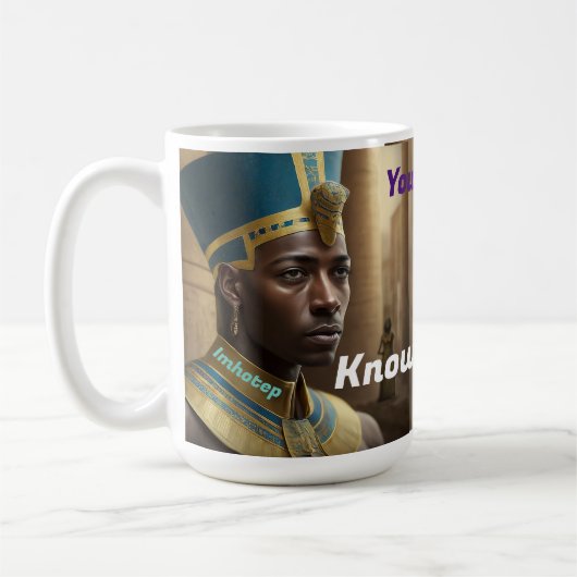 Imhotep Koffiemok (Links)