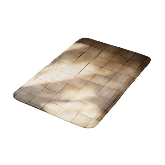 imitatie bamboeweefsel badmat (Gekanteld)