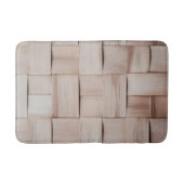 imitatie bamboeweefsel badmat (Voorkant)