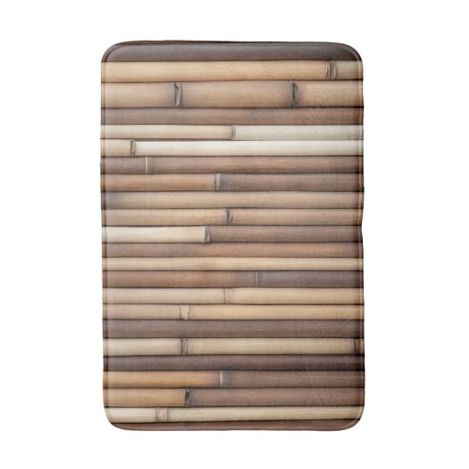imitatie bamboeweefsel badmat (Voorkant Verticaal)