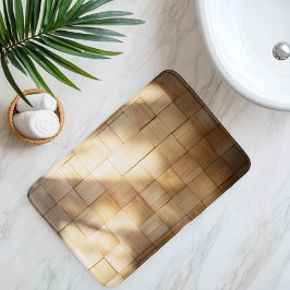 imitatie bamboeweefsel badmat