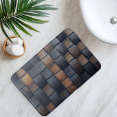 imitatie bamboeweefsel badmat