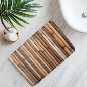 imitatie bamboeweefsel badmat