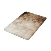 imitatie bamboeweefsel badmat (Gekanteld)