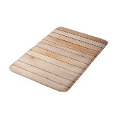 Imitatie Houten Lat Badmat (Gekanteld)