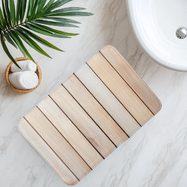 Imitatie Houten Lat Badmat