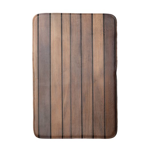 imitatie houten latje badmat (Voorkant Verticaal)