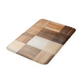 Imitatie Houten Tegel Badmat (Gekanteld)
