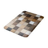 Imitatie Houten Tegels Badmat (Gekanteld)