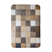 Imitatie Houten Tegels Badmat (Voorkant Verticaal)