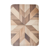 Imitatie Houten Tegels Badmat (Voorkant Verticaal)