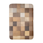 Imitatie Houten Tegels Badmat (Voorkant Verticaal)