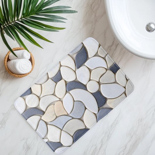 Imitatie-Kiezelpad Badmat