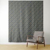 Imitatie krokodillenleer. Dierprint. Wandkleed (In situ)