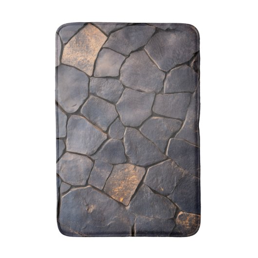 imitatie lavasteen badmat (Voorkant Verticaal)