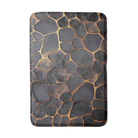 imitatie lavasteen badmat (Voorkant Verticaal)