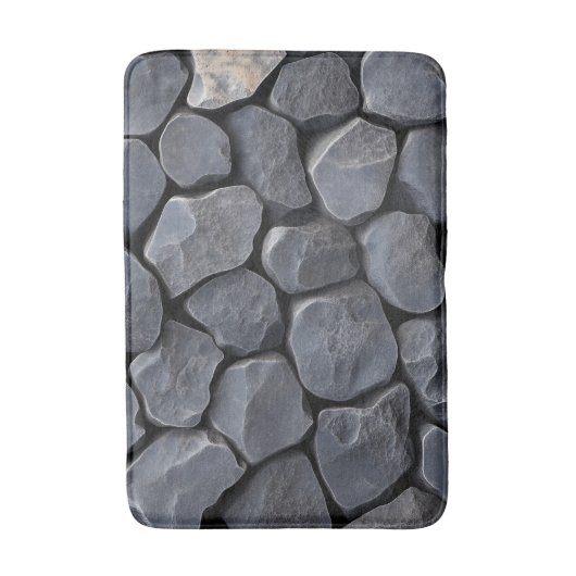 imitatie lavasteen badmat (Voorkant Verticaal)