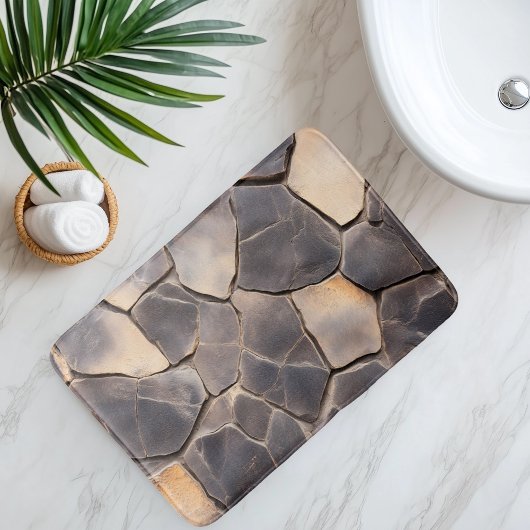 imitatie lavasteen badmat