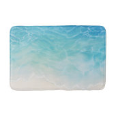 Imitatie Strand Zand Onder Helder Water Anime Styl Badmat (Voorkant)