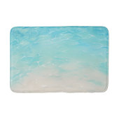 Imitatie Strand Zand Onder Helder Water Anime Styl Badmat (Voorkant)