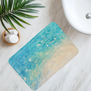 Imitatie Strand Zand Zeester Anime Stijl Badmat
